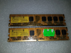 Memorie Ram 1Gb DDR 2 Zeppelin 1G/800/648 UL - poze reale foto