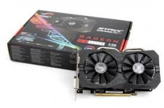 Placa video ASUS STRIX gamming RX460 4 GB DDR5, sigilata, garantie foto