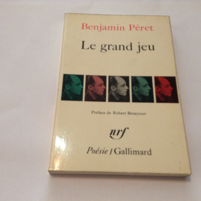 BENJAMIN PERET LE GRAND JEU,R15
