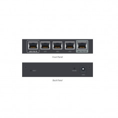 Router UBIQUITI EdgeRouter ER-X 5 Gigabit RJ45 ports, 1x24V Passive PoE Passthrough foto