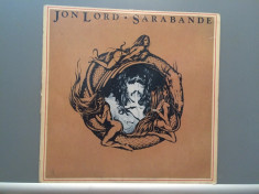 JON LORD (Deep Purple) -SARABANDE (1976/EMI REC/RFG) - Vinil/Vinyl/Analog/VG+ foto