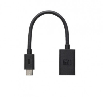 Cablu adaptor OTG Xiaomi Mi micro USB la USB 2.0 pt telefoane mobile si tablete foto