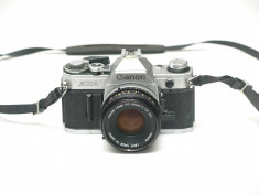 Canon AE-1 + Canon FD 50mm f1,8 ---- Cititi descrierea! foto
