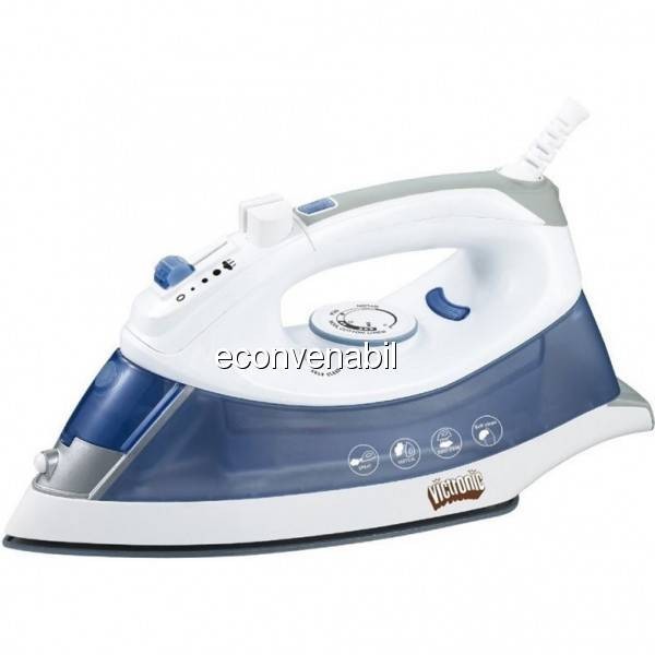 Fier de Calcat cu Aburi si Talpa Ceramica 2000W Victronic VC2039 foto mare Fier de Calcat cu Aburi si Talpa Ceramica 2000W Victronic VC2039 foto mare