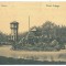 3876 - BUZAU, Park, Romania - old postcard - used - 1918