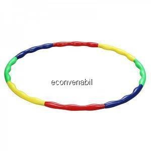 Cerc Gimnastica Copii 7 Elemente Plastic foto mare Cerc Gimnastica Copii 7 Elemente Plastic foto mare