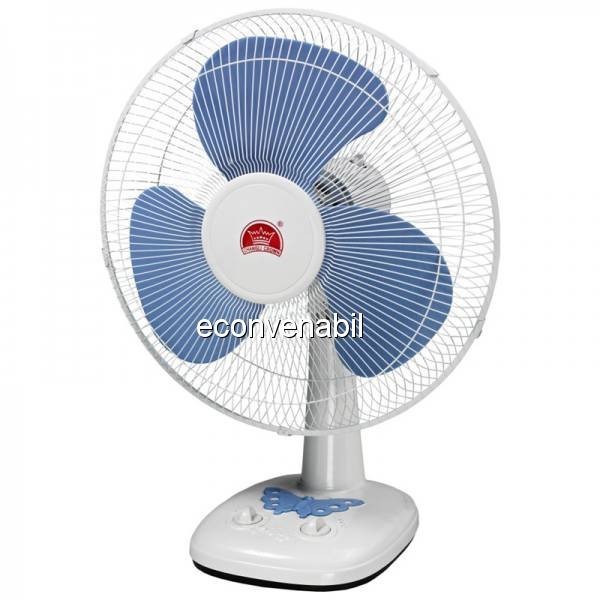 Ventilator electric de birou 3 viteze Changli Crown FT40G 40W foto mare Ventilator electric de birou 3 viteze Changli Crown FT40G 40W foto mare