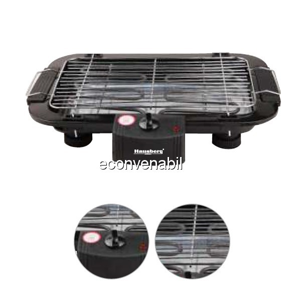 Gratar Grill Electric Hausberg ECO HB530 2000W foto mare Gratar Grill Electric Hausberg ECO HB530 2000W foto mare