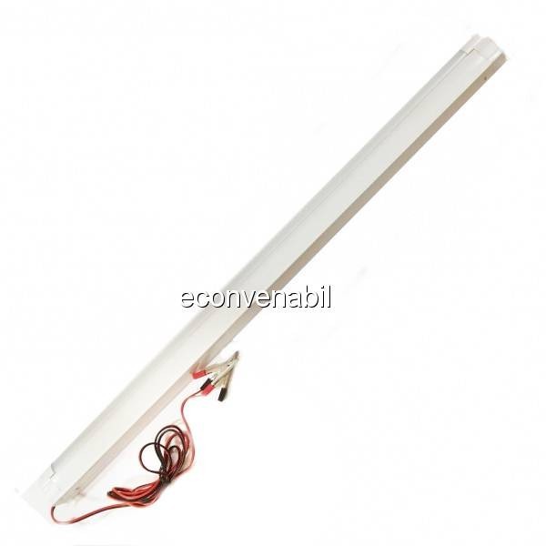 Neon cu LEDuri 9W Alimentare 12V Soclu T8 Baza Plastic foto mare Neon cu LEDuri 9W Alimentare 12V Soclu T8 Baza Plastic foto mare