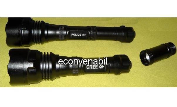 Lanterna Metalica Prelungibila cu LED 3W foto mare Lanterna Metalica Prelungibila cu LED 3W foto mare