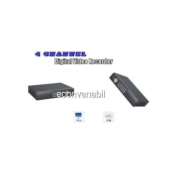 Dvr cu 4 canale fara lan model d8004 foto mare Dvr cu 4 canale fara lan model d8004 foto mare