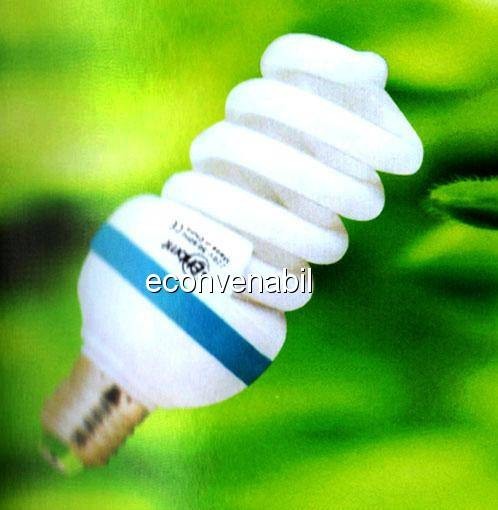 Becuri Economice Spirala Soclu E27 40W EHBMT D.V. foto mare Becuri Economice Spirala Soclu E27 40W EHBMT D.V. foto mare