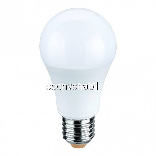 Bec LED A60 10W Alb Cald 2700K soclu E27 220V Glob Mat UB60054 foto mare Bec LED A60 10W Alb Cald 2700K soclu E27 220V Glob Mat UB60054 foto mare