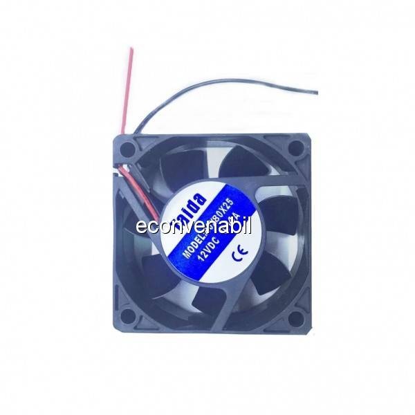 Cooler Ventilator din Plastic 12V 0.14A 80x80x25mm Tidar foto mare Cooler Ventilator din Plastic 12V 0.14A 80x80x25mm Tidar foto mare