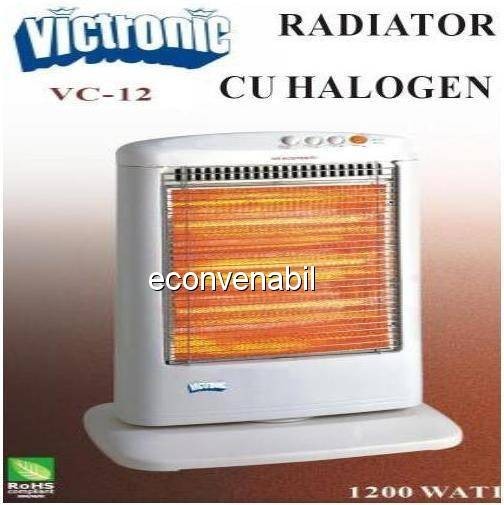 Radiator Halogen 1200W Victronic VC12 foto mare Radiator Halogen 1200W Victronic VC12 foto mare