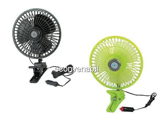 Ventilator auto portabil 12V cu clema de prindere HJ13 foto mare Ventilator auto portabil 12V cu clema de prindere HJ13 foto mare
