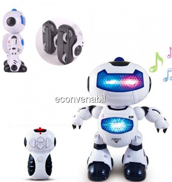Robot de Jucarie cu Telecomanda Canta si Danseaza Cool Robot HLT0068 foto mare Robot de Jucarie cu Telecomanda Canta si Danseaza Cool Robot HLT0068 foto mare