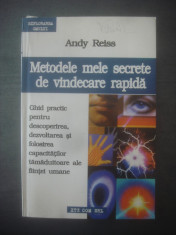 ANDY REISS - METODELE MELE SECRETE DE VINDECARE RAPIDA foto