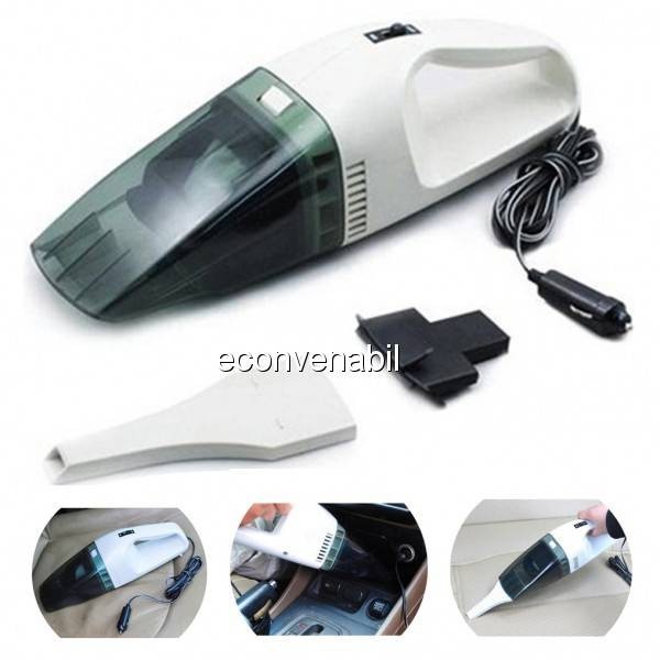 Aspirator Auto de mana cu Vacuum Alimentare la Bricheta Auto 12V foto mare Aspirator Auto de mana cu Vacuum Alimentare la Bricheta Auto 12V foto mare