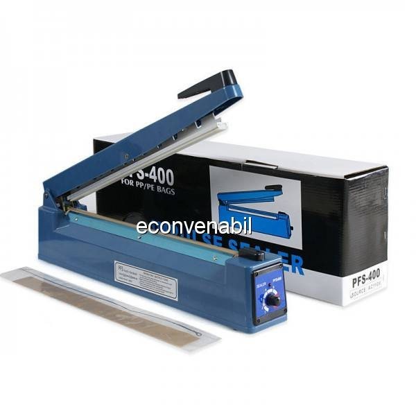 Aparat de Lipit Pungi Impulse Sealer 400mm PFS400 foto mare Aparat de Lipit Pungi Impulse Sealer 400mm PFS400 foto mare