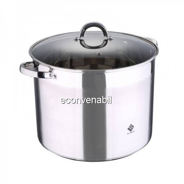 Oala inox cu capac Yena Renberg RB2262 12L foto mare Oala inox cu capac Yena Renberg RB2262 12L foto mare