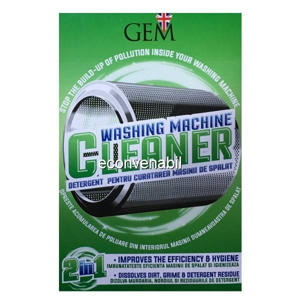 GEM Detergent pentru Curatarea Masinii de Spalat Rufe 2in1 2x125g foto mare GEM Detergent pentru Curatarea Masinii de Spalat Rufe 2in1 2x125g foto mare
