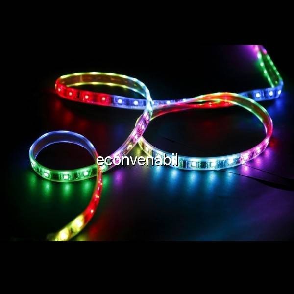Banda LED SMD 5m 270 LEDuri 6 Culori cu Telecomanda foto mare Banda LED SMD 5m 270 LEDuri 6 Culori cu Telecomanda foto mare