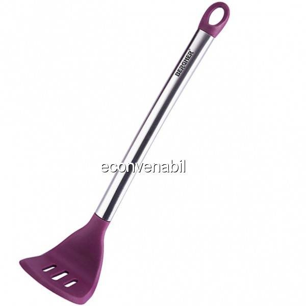 Pasator zdrobitor din silicon si inox Bergner BG3365PU foto mare Pasator zdrobitor din silicon si inox Bergner BG3365PU foto mare