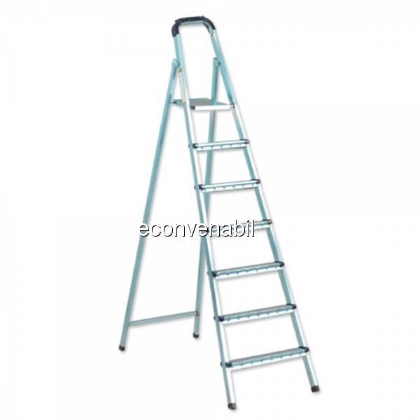 Scara de aluminiu 6+1 Zilan ZLN1183 foto mare Scara de aluminiu 6+1 Zilan ZLN1183 foto mare