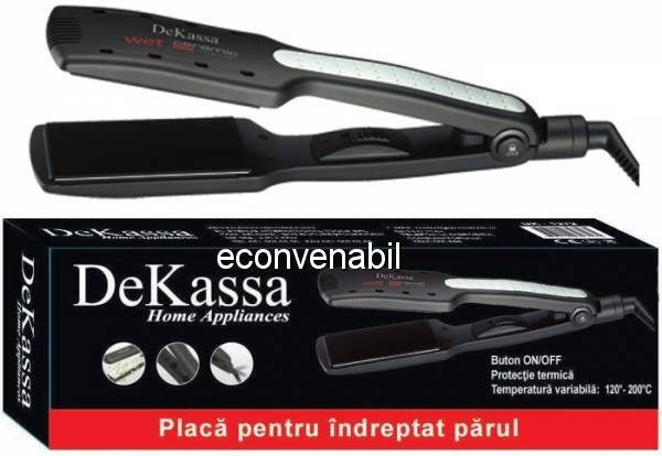 Placa Intins parul Ceramica 55W DeKassa DK1375 foto mare Placa Intins parul Ceramica 55W DeKassa DK1375 foto mare