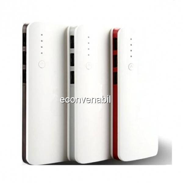 Baterie Externa Power Bank 20000cu 3 USB foto mare Baterie Externa Power Bank 20000cu 3 USB foto mare