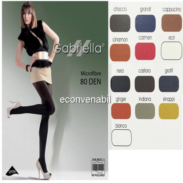Dresuri Gabriella Microfibre 80 DEN 123 foto mare Dresuri Gabriella Microfibre 80 DEN 123 foto mare