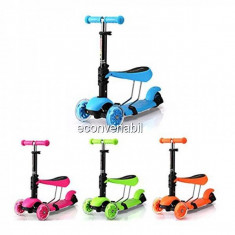 Trotineta Copii Micro Scooter 3in1 2-7 Ani 25Kg foto