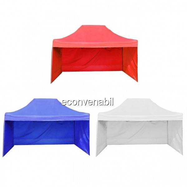 Pavilion Gradina 2.5x2.5m cu 3 Pereti Cort Pliabil Sistem Acordeon foto mare Pavilion Gradina 2.5x2.5m cu 3 Pereti Cort Pliabil Sistem Acordeon foto mare