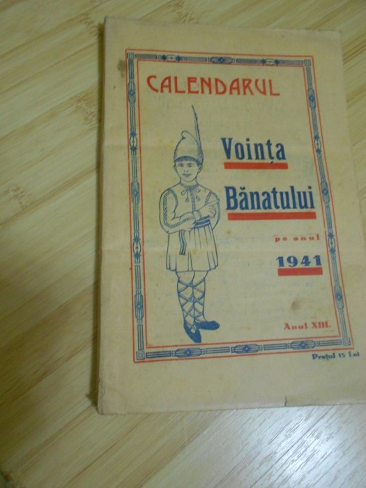 IOSIF E. GOIAN--VOINTA BANATULUI PE ANUL 1941 foto mare IOSIF E. GOIAN--VOINTA BANATULUI PE ANUL 1941 foto mare