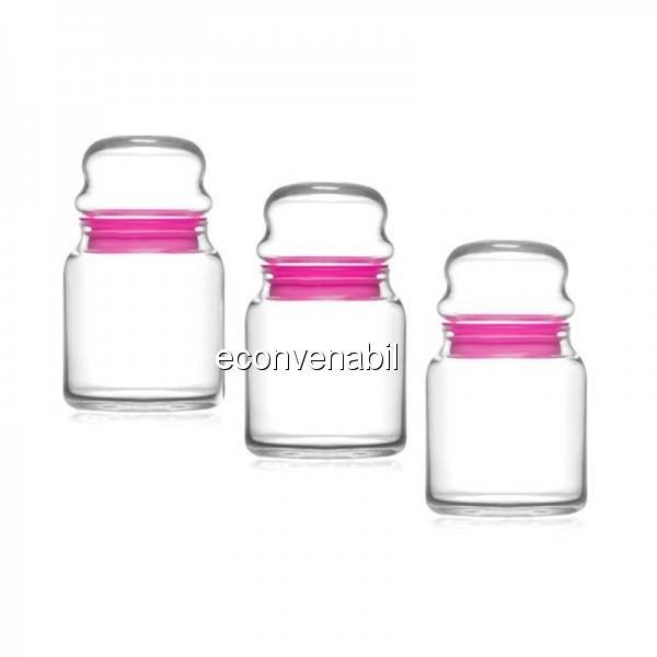 Set 48 borcane sticla cu capac ermetic Sera SER 82 290ml foto mare Set 48 borcane sticla cu capac ermetic Sera SER 82 290ml foto mare