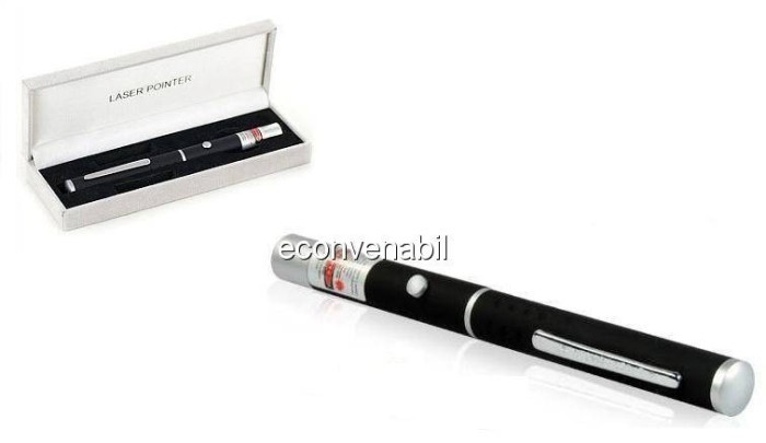 Laser pointer verde 50mw cu un capat foto mare Laser pointer verde 50mw cu un capat foto mare
