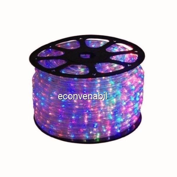 Furtun Luminos 100m 2300 LEDuri Multicolore foto mare Furtun Luminos 100m 2300 LEDuri Multicolore foto mare