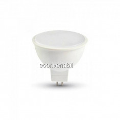 Bec LED 5W Alb Rece 6400K Soclu GU5.3 220V UB60043 foto