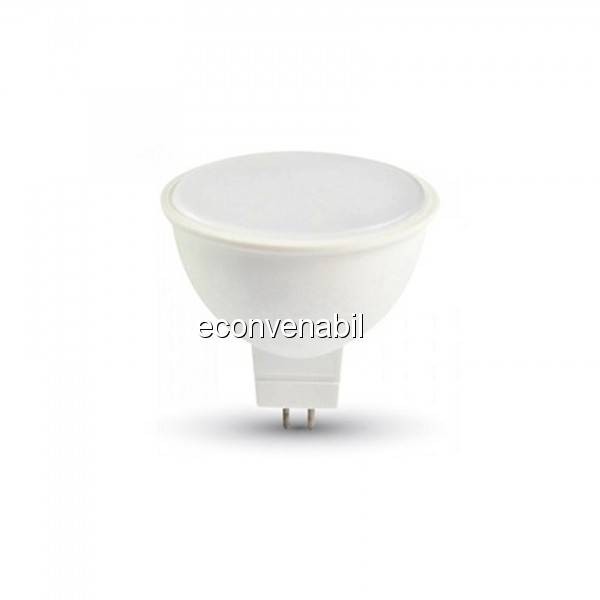 Bec LED 5W Alb Rece 6400K Soclu GU5.3 220V UB60043 foto mare Bec LED 5W Alb Rece 6400K Soclu GU5.3 220V UB60043 foto mare
