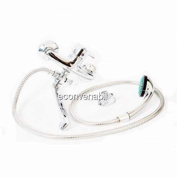Baterie monocomanda pentru cada cu accesorii Sanitec ERTSN0011 250mm foto mare Baterie monocomanda pentru cada cu accesorii Sanitec ERTSN0011 250mm foto mare