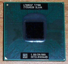 Procesor Laptop Intel Core2Duo T7100 1800Mhz/2M Cache/ FSB 800 foto