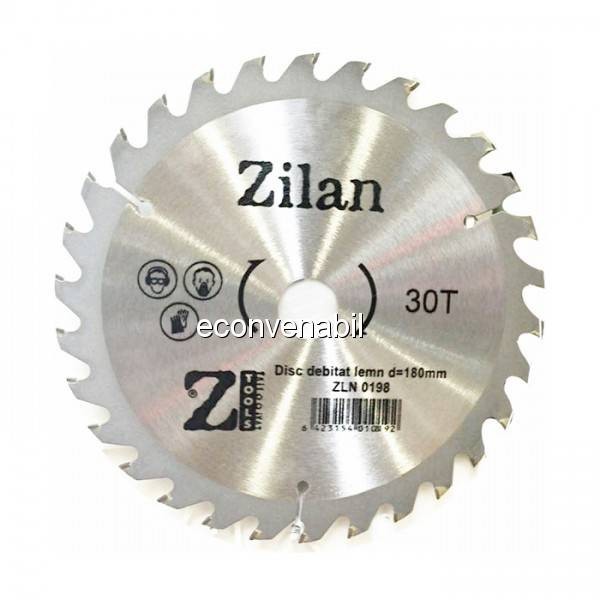 Disc debitat lemn Zilan ZLN0198 180mmx30T foto mare Disc debitat lemn Zilan ZLN0198 180mmx30T foto mare