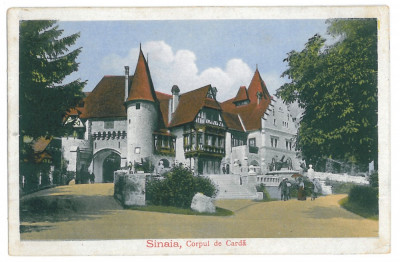 3883 - SINAIA, Prahova, Corpul de Garda - old postcard - unused foto