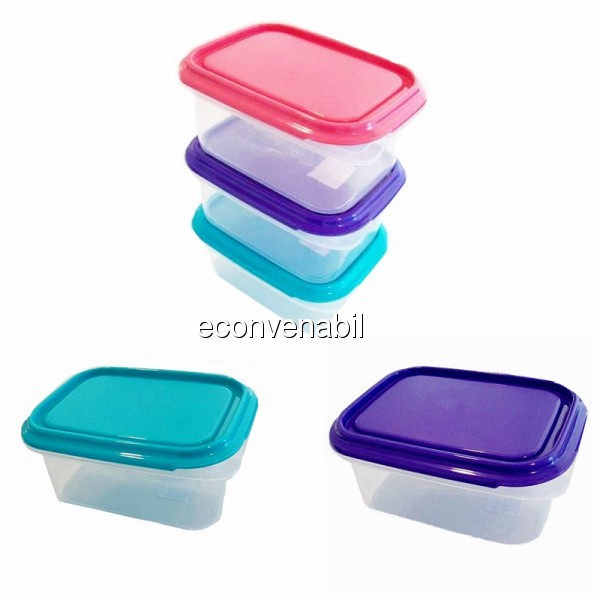 Cutie alimente patrata cu capac din plastic AG313 2.8L foto mare Cutie alimente patrata cu capac din plastic AG313 2.8L foto mare