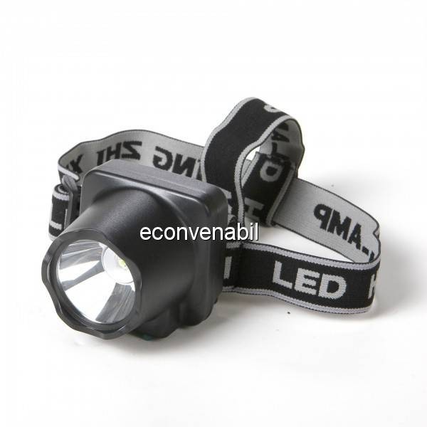 Lanterna Frontala LED 1W cu Acumulator MZX908 foto mare Lanterna Frontala LED 1W cu Acumulator MZX908 foto mare