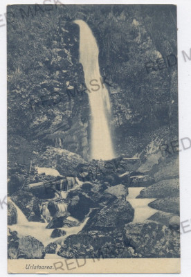 3882 - BUSTENI, Prahova, Urlatoarea waterfall - old postcard - used - 1909 foto