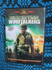 WINDTALKERS (1 DVD ORIGINAL, FILM ACTIUNE cu NICOLAS CAGE - CA NOU!!!) foto