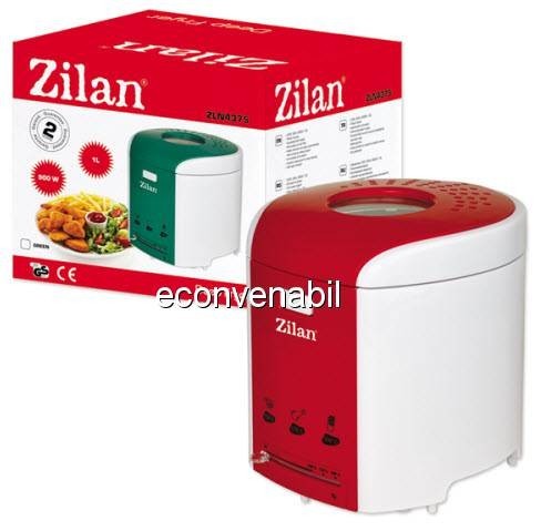 Friteuza Electrica 1L Zilan ZLN4375 900W foto mare Friteuza Electrica 1L Zilan ZLN4375 900W foto mare