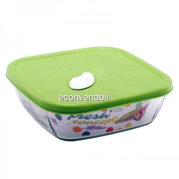 Caserola termorezistenta cu capac Bergner BGIB4032 1.5L foto mare Caserola termorezistenta cu capac Bergner BGIB4032 1.5L foto mare